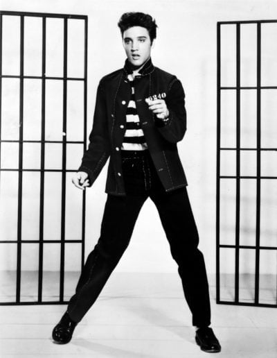 Elvis Presley Promoting Jailhouse Rock