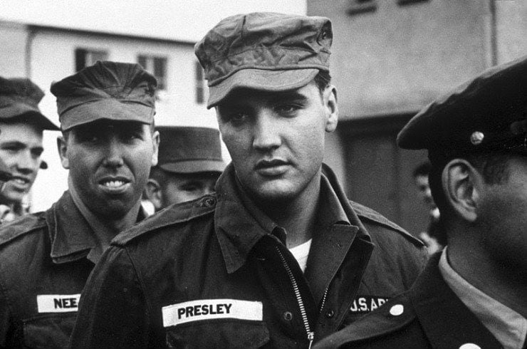 Elvis Presley In The Army